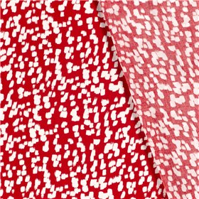 VISCOSE POPLIN PRINT SPOTS