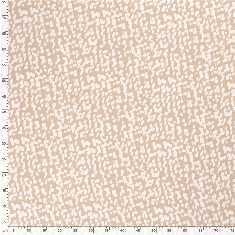 VISCOSE POPLIN PRINT SPOTS