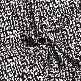 VISCOSE POPLIN PRINT SPOTS
