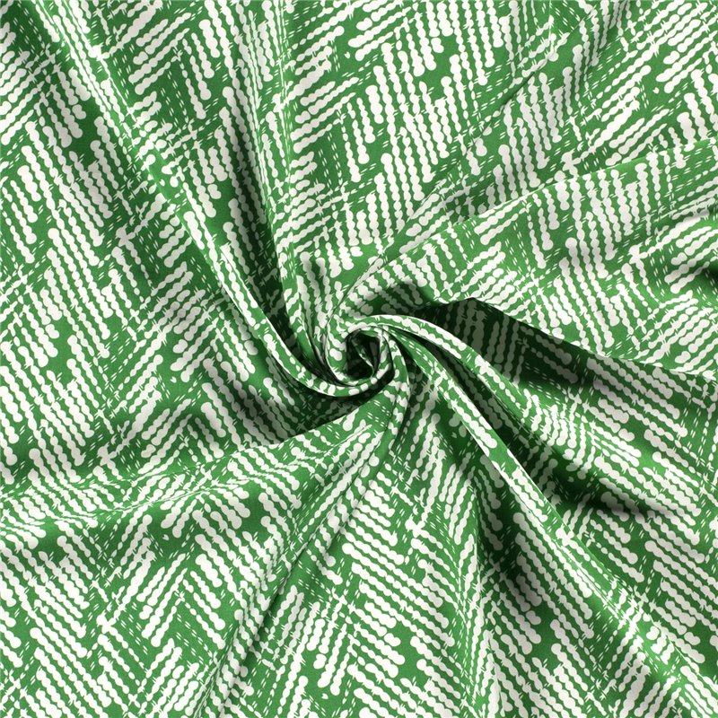 VISCOSE POPLIN PRINT SPOTS