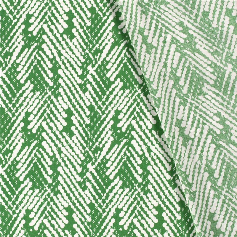 VISCOSE POPLIN PRINT SPOTS