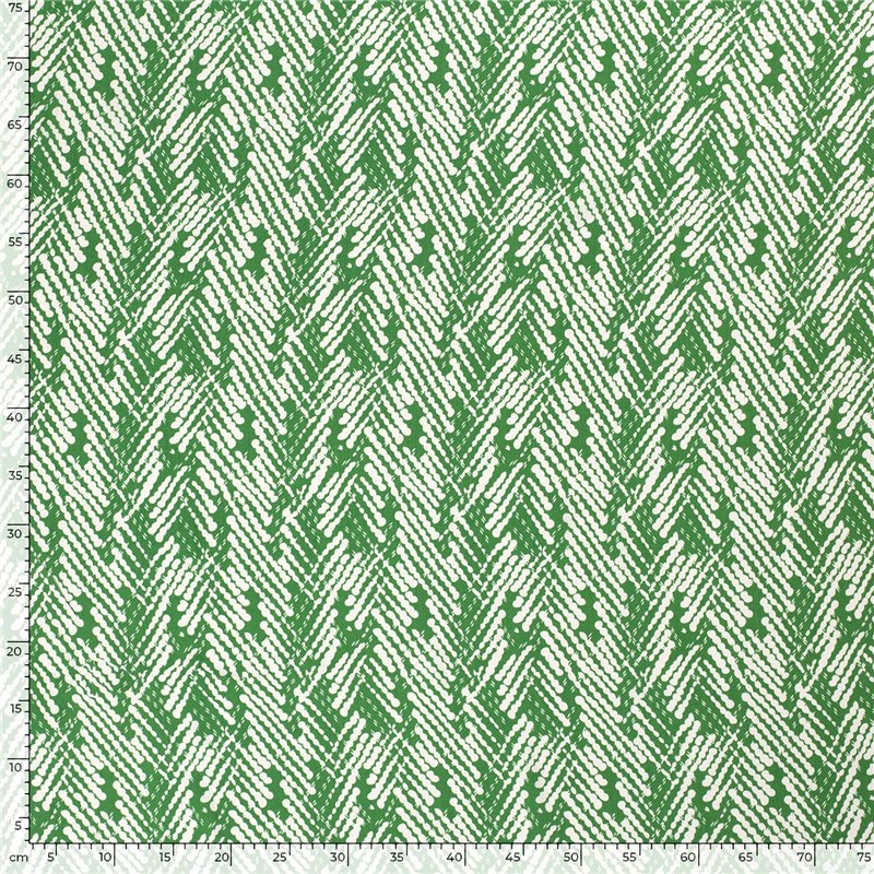 VISCOSE POPLIN PRINT SPOTS