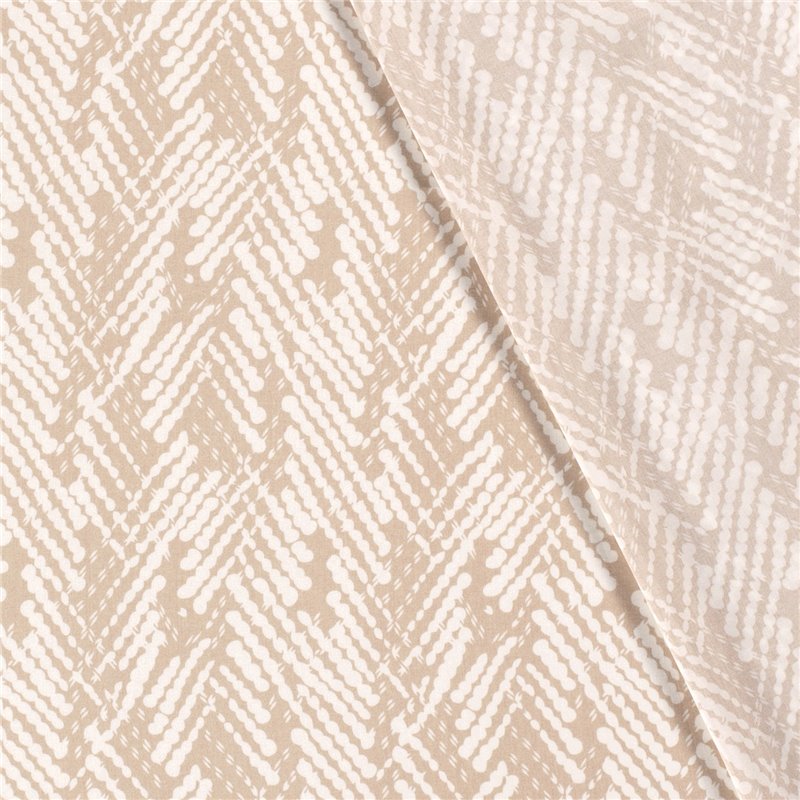 VISCOSE POPLIN PRINT SPOTS