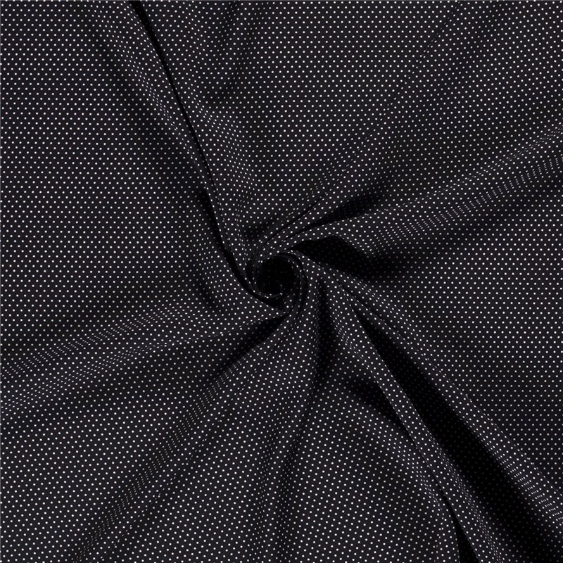VISCOSE POPLIN PRINT DOTS