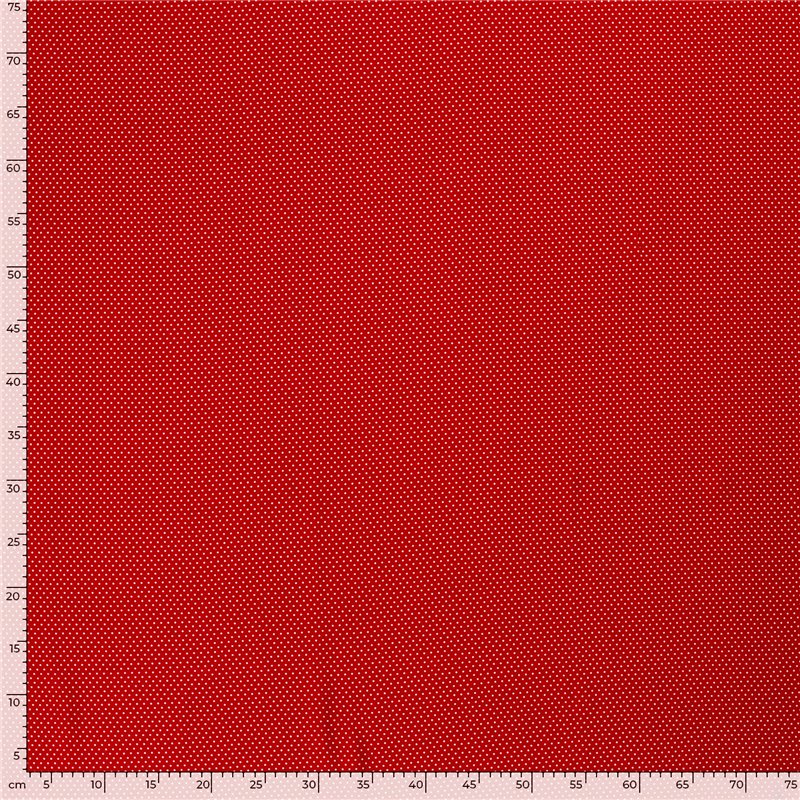 VISCOSE POPLIN PRINT DOTS