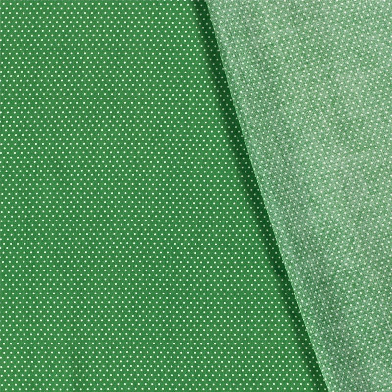 VISCOSE POPLIN PRINT DOTS