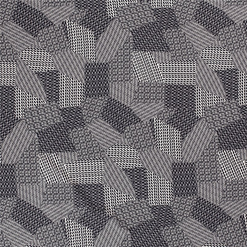VISCOSE POPLIN PRINT ABSTRACT