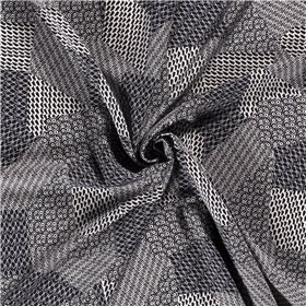 VISCOSE POPLIN PRINT ABSTRACT