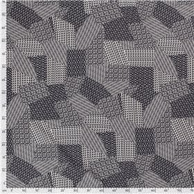 VISCOSE POPLIN PRINT ABSTRACT