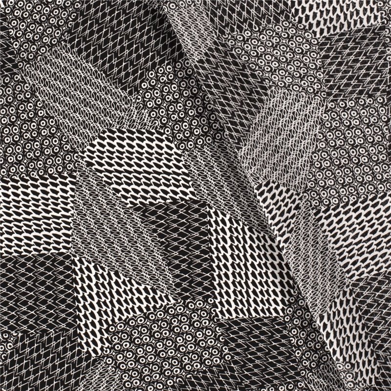 VISCOSE POPLIN PRINT ABSTRACT