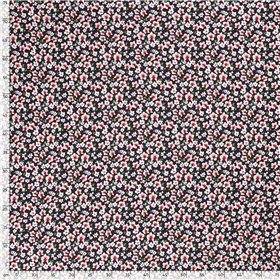VISCOSE POPLIN PRINT FLOWERS