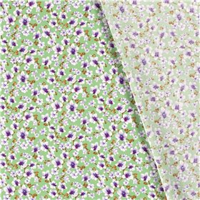 VISCOSE POPLIN PRINT FLOWERS