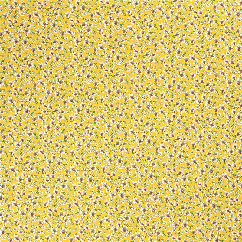 VISCOSE POPLIN PRINT FLOWERS