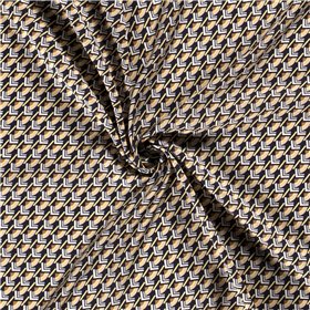 VISCOSE POPLIN PRINT ABSTRACT