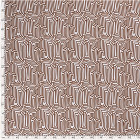 VISCOSE POPLIN PRINT ABSTRACT