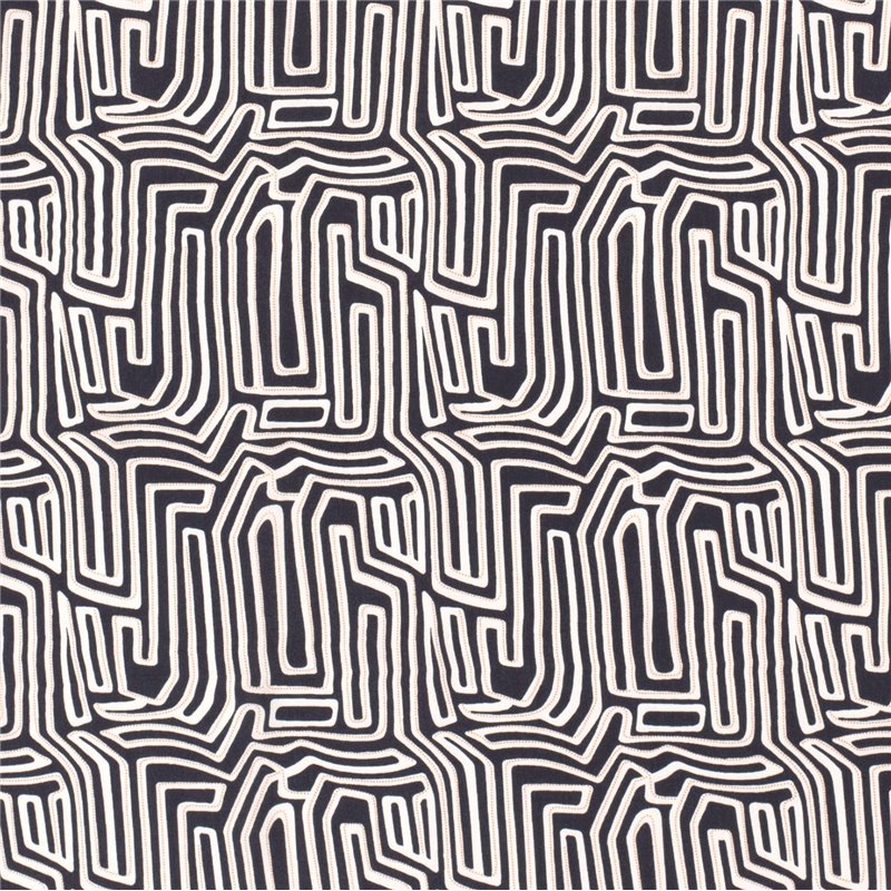 VISCOSE POPLIN PRINT ABSTRACT