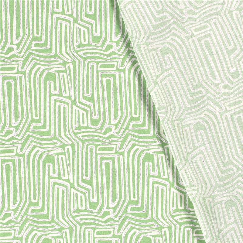 VISCOSE POPLIN PRINT ABSTRACT