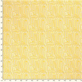 VISCOSE POPLIN PRINT ABSTRACT