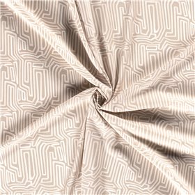 VISCOSE POPLIN PRINT ABSTRACT