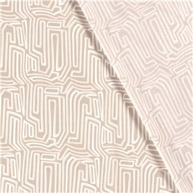 VISCOSE POPLIN PRINT ABSTRACT