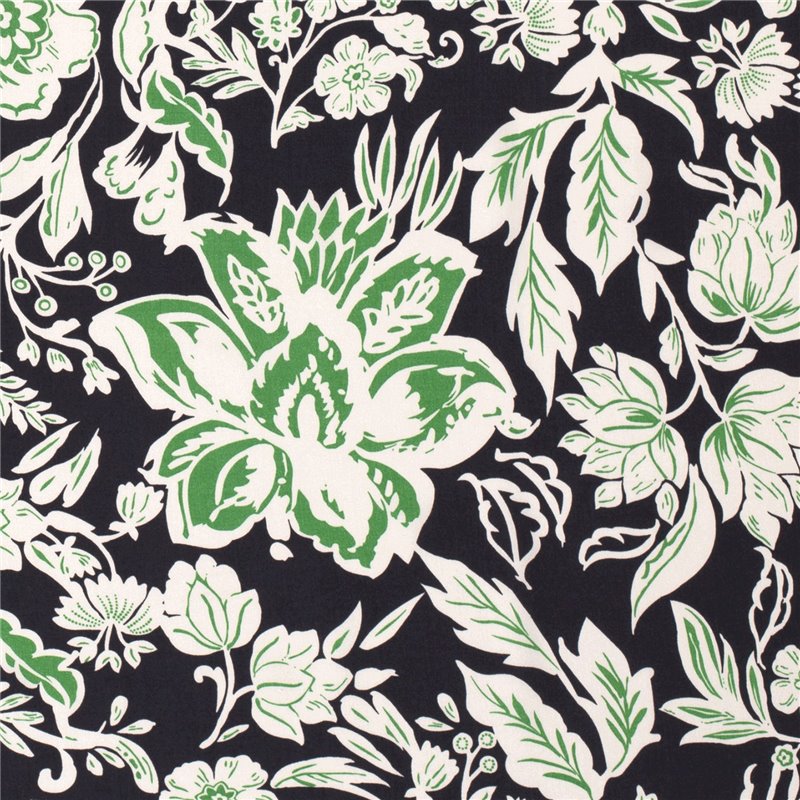 VISCOSE POPLIN PRINT FLOWERS