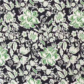 VISCOSE POPLIN PRINT FLOWERS