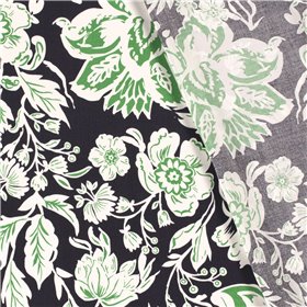 VISCOSE POPLIN PRINT FLOWERS