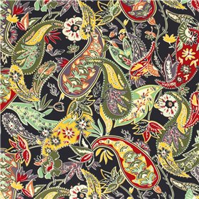 VISCOSE POPLIN PRINT FLOWERS