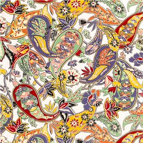 VISCOSE POPLIN PRINT FLOWERS