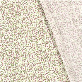 VISCOSE POPLIN PRINT FLOWERS