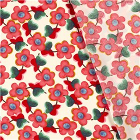 VISCOSE POPLIN PRINT FLOWERS