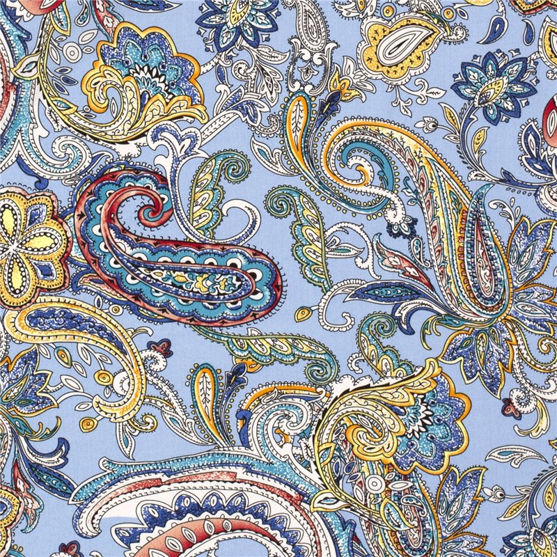 VISCOSE POPLIN PRINT ABSTRACT