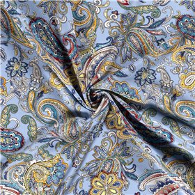 VISCOSE POPLIN PRINT ABSTRACT