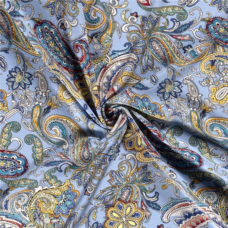VISCOSE POPLIN PRINT ABSTRACT