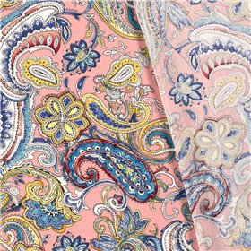 VISCOSE POPLIN PRINT ABSTRACT