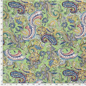 VISCOSE POPLIN PRINT ABSTRACT
