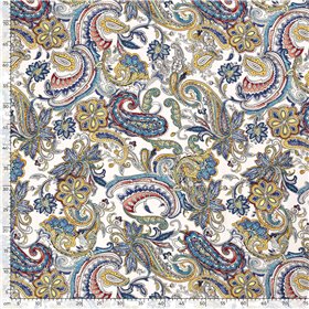 VISCOSE POPLIN PRINT ABSTRACT