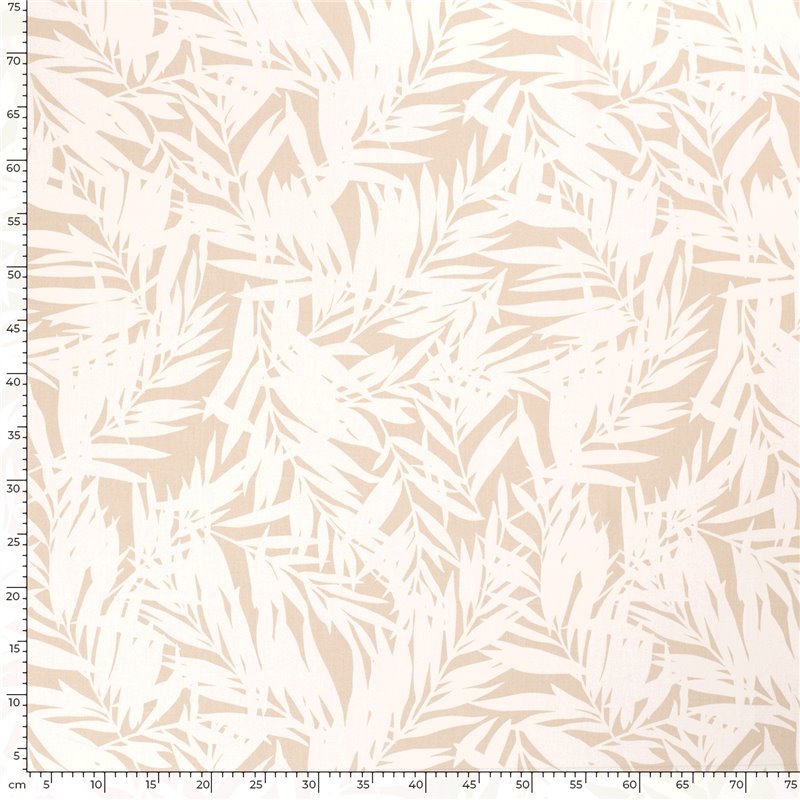 VISCOSE POPLIN PRINT FLOWERS