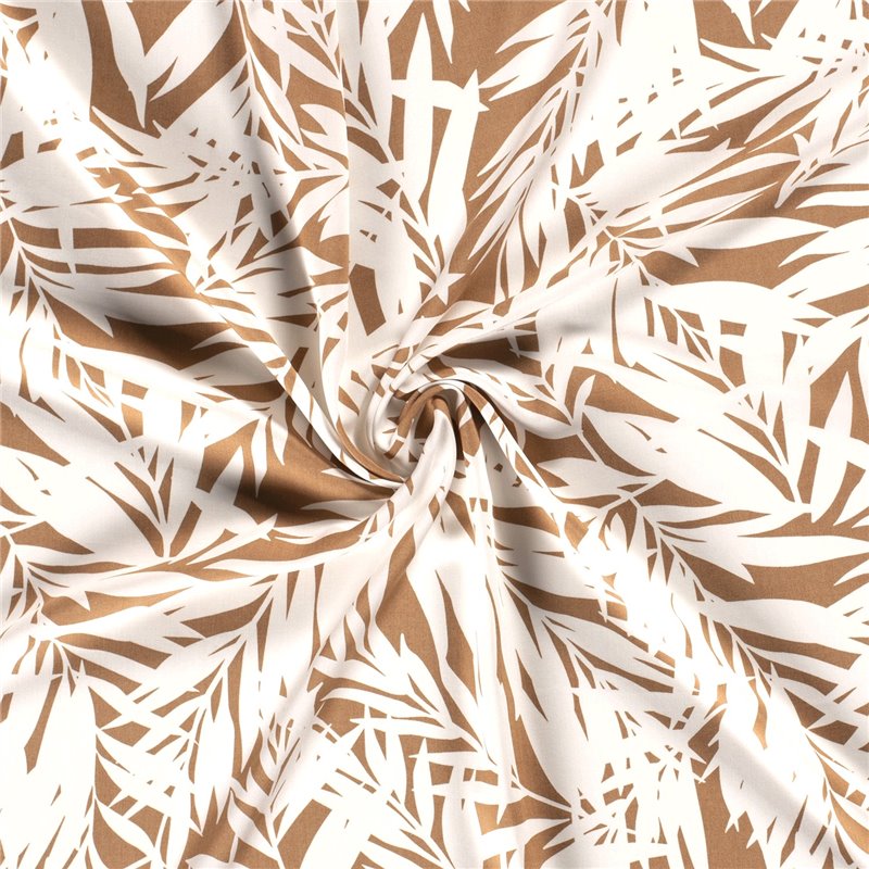 VISCOSE POPLIN PRINT FLOWERS