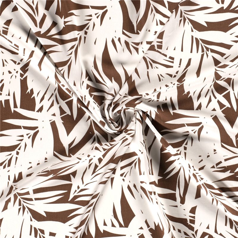 VISCOSE POPLIN PRINT FLOWERS