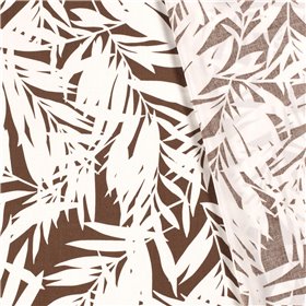 VISCOSE POPLIN PRINT FLOWERS