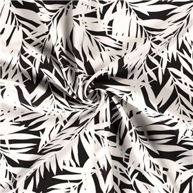 VISCOSE POPLIN PRINT FLOWERS
