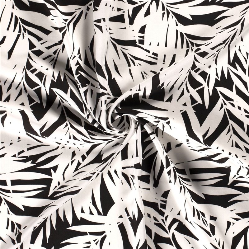 VISCOSE POPLIN PRINT FLOWERS