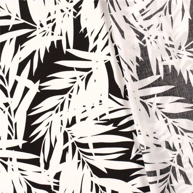 VISCOSE POPLIN PRINT FLOWERS