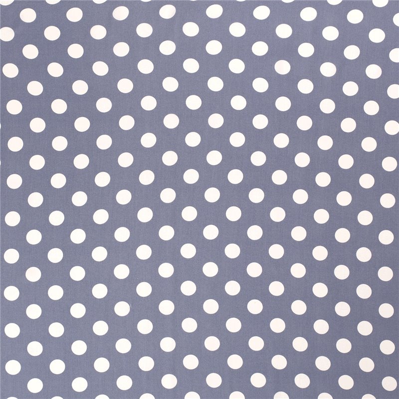 VISCOSE POPLIN PRINT DOTS