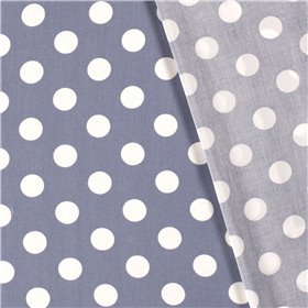 VISCOSE POPLIN PRINT DOTS