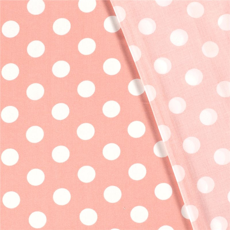 VISCOSE POPLIN PRINT DOTS