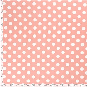 VISCOSE POPLIN PRINT DOTS