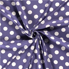 VISCOSE POPLIN PRINT DOTS