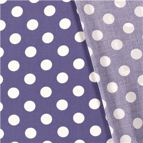 VISCOSE POPLIN PRINT DOTS